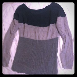 Oversized Off-Shoulder Sweater